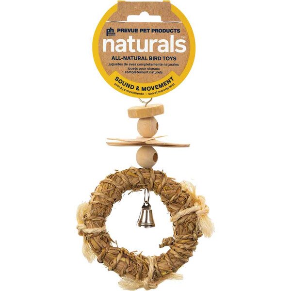 PREVUE NATURALS CROWN BIRD TOY PREVUE NATURALS CROWN BIRD TOY