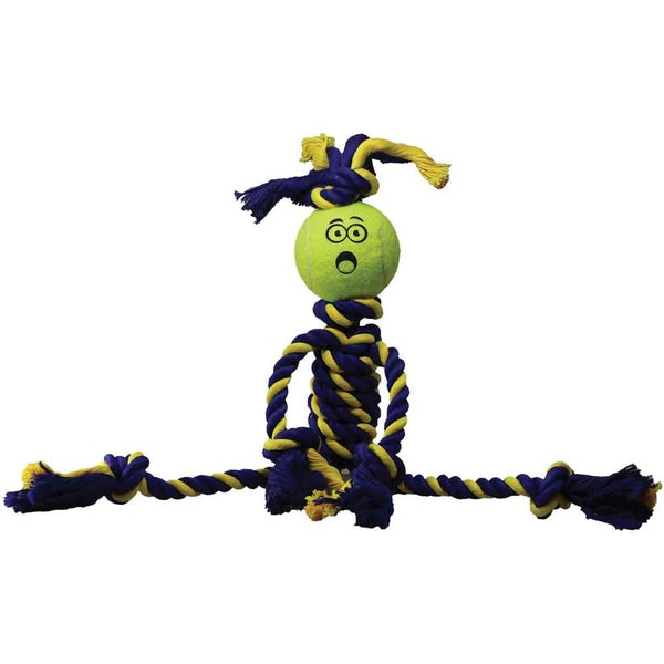 Petsport - Twisted Chews Mini Rasta Man 9in | thatpetplace.com