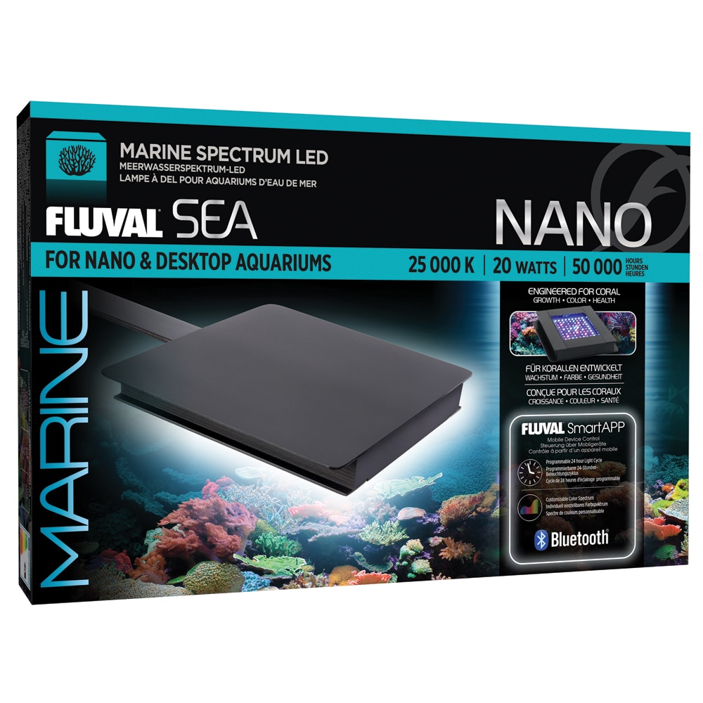 【遊人様限定】Fluval Sea Marine Nano LED 本体　中古品 Fluval - Marine 3.0 Nano Bluetooth LED 20W | thatpetplace.com