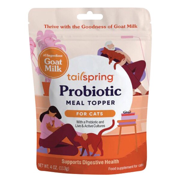 Tailspring Cat Meal Topper Probiotic Pouch 4 oz