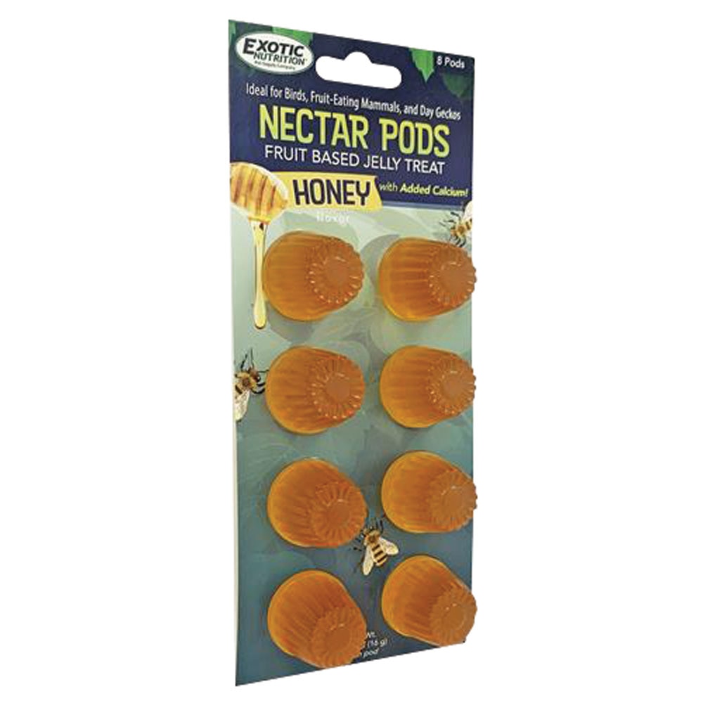 Exotic Nutrition Nectar Pods Honey 8 pk