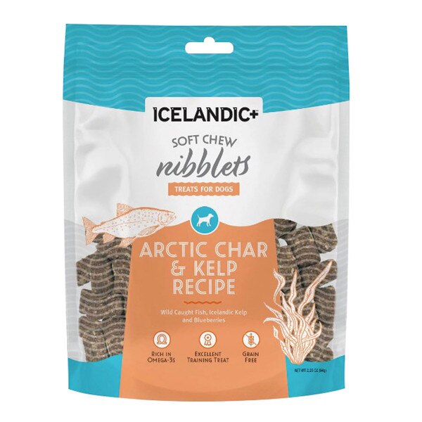 Icelandic+ Nibblets Artic Char & Kelp Dog Treat