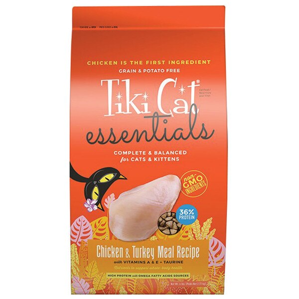 Tiki Cat Kibble Essentials Chicken and Turkey 6 lb