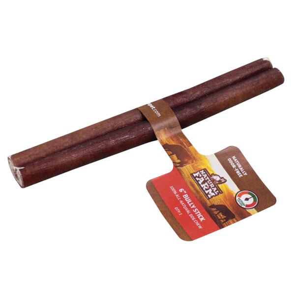 Natural Farm 6in. Odor Free Bully Stick Bulk