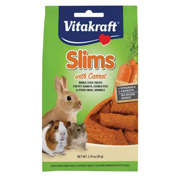 Vitakraft Slims with Carrot 10oz.