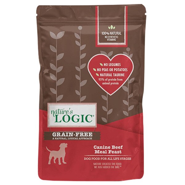NATURES LOGIC DOG FOOD GF BEEF 4.4 LB